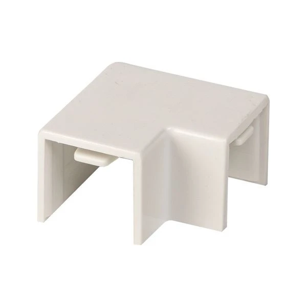 Поворот 90 гр, (16x16) (4 шт) белый EKF-Plast