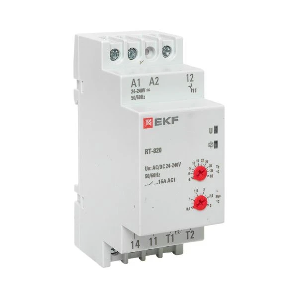 Реле температуры RT-820 (-5,,,,+40 С) EKF PROxima