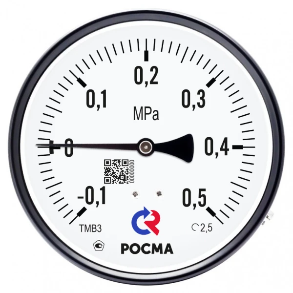 Мановакуумметр ТМВ-310ТС.00 (-0,1-0,5 МПа) М12х1,5 2,5 Росма