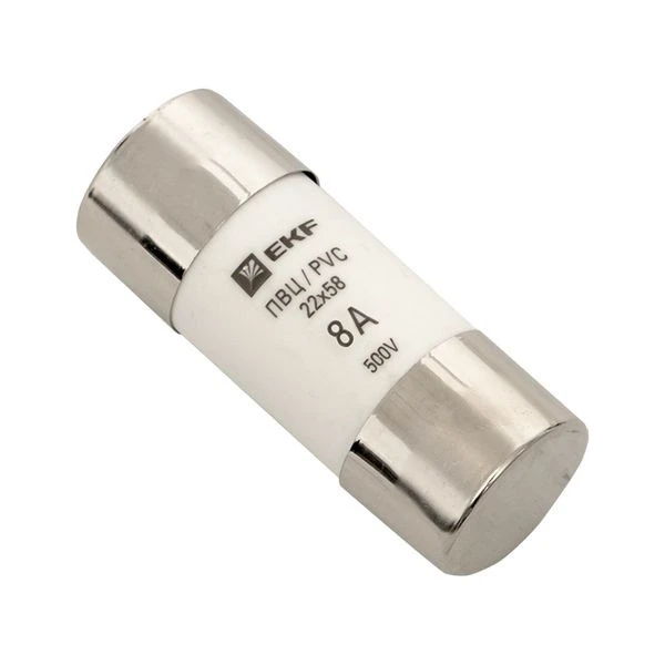 Плавкая вставка цилиндрическая ПВЦ (22x58) 8А EKF
