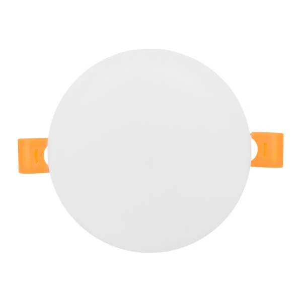 Светодиодный встраиваемый даунлайт безрамочный ДВО 1102 круглый 10Вт 4000K IP20 LUMA EKF