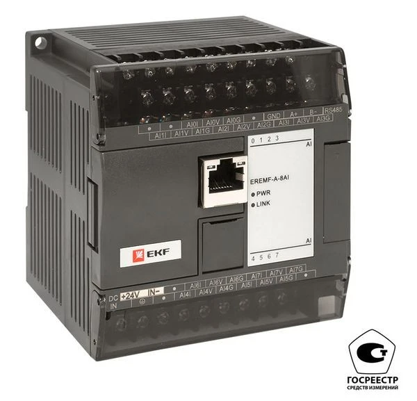 Модуль аналогового ввода EREMF 8 PRO-Logic EKF (с поверкой)