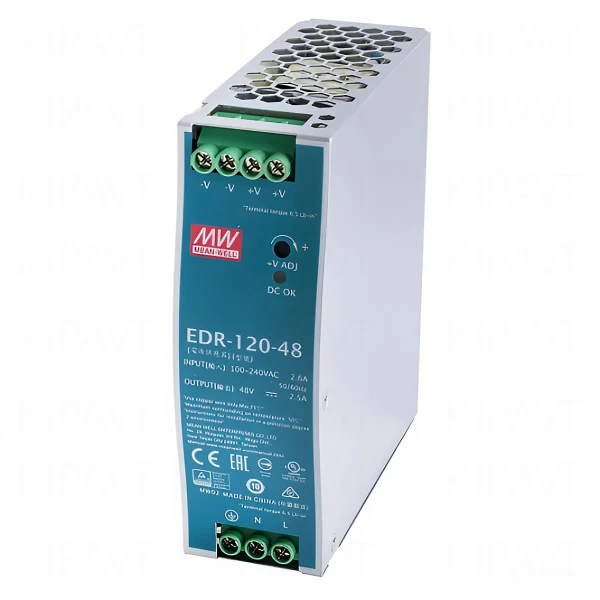 Блок питания Mean Well EDR-120-48