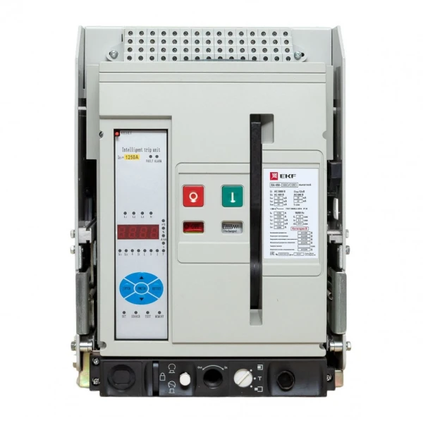 Выключатель воздушный автоматический ВА-450 1600/1600А 3P 55кА выкатной EKF